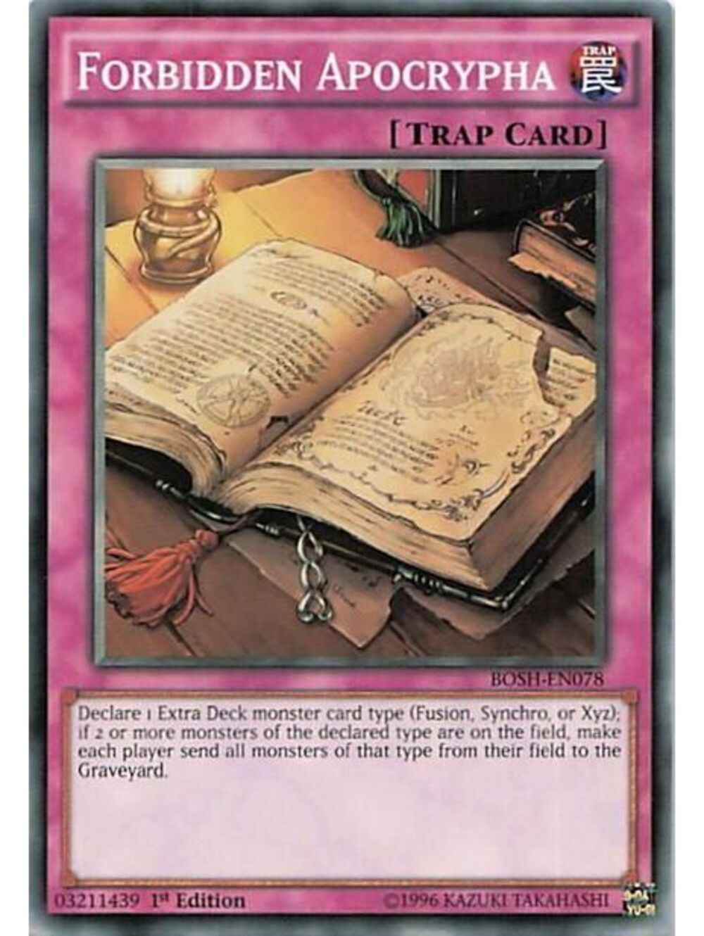 Yu-Gi-Oh! TCG 2016 Forbidden Apocrypha NM MP16